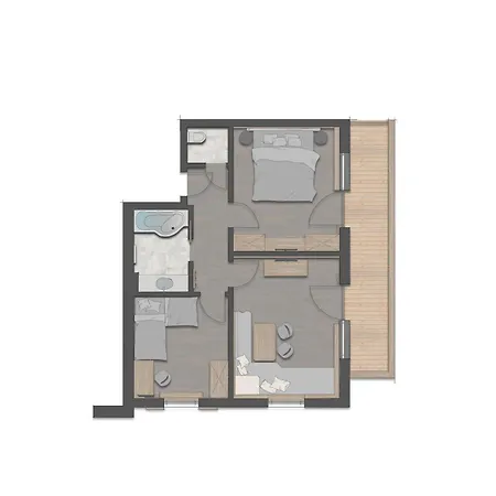 Hotel Gramai Alm Alpengenuss & 4*